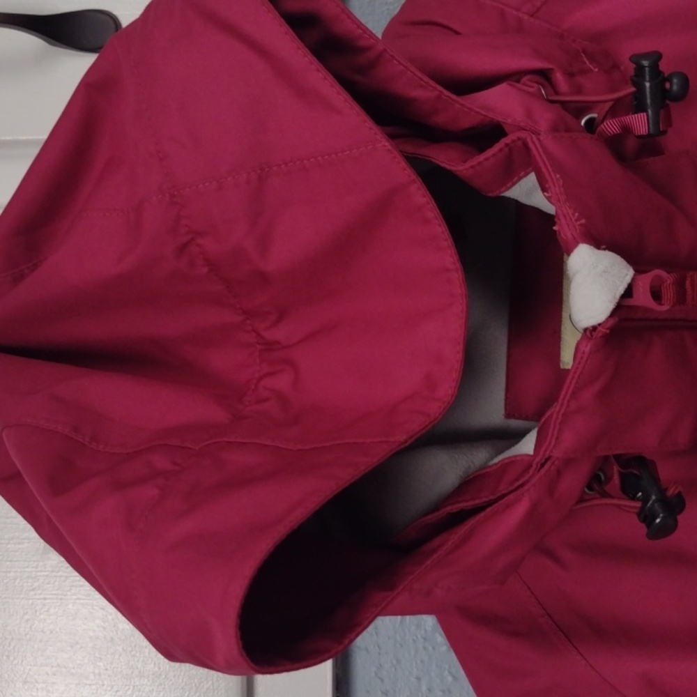 Cabela's Women's Red Hooded Jacket Size L - Picture 2 of 16